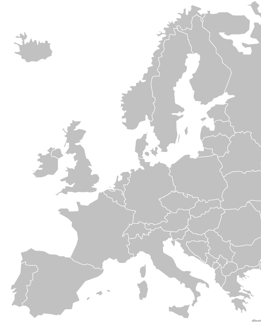 transport chłodniczy Europa mapa